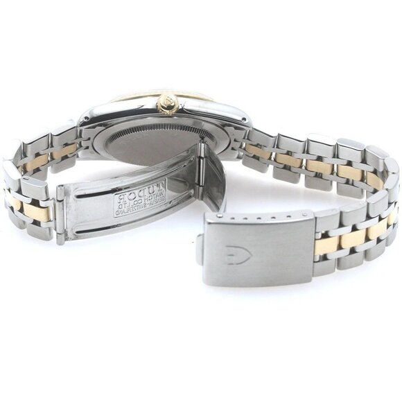 TUDOR Prince Date 74033 Cal.2824-2 gold Dial Automatic Men's Watch - Picture 10 of 14